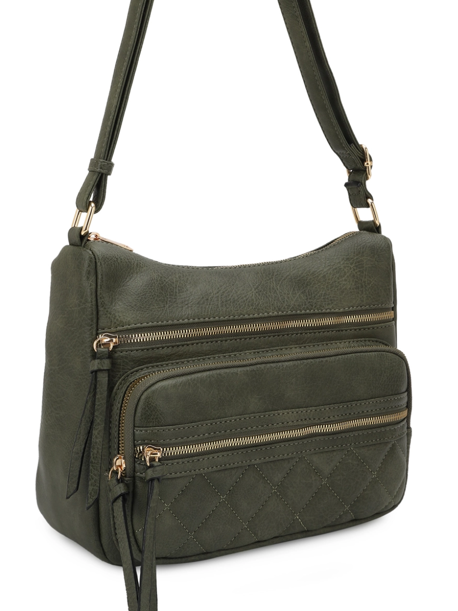 Olivia Multi Pocket Crossbody Bag