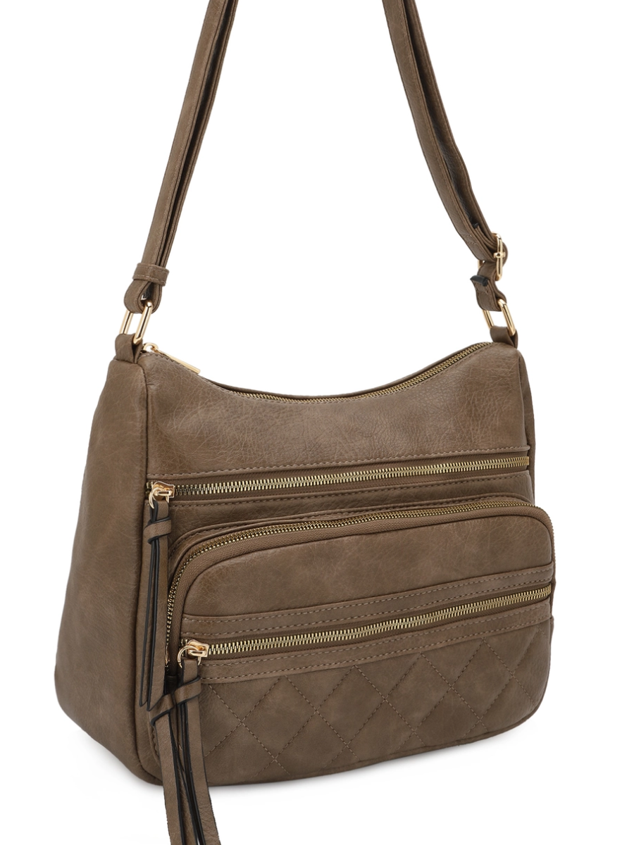 Olivia Multi Pocket Crossbody Bag