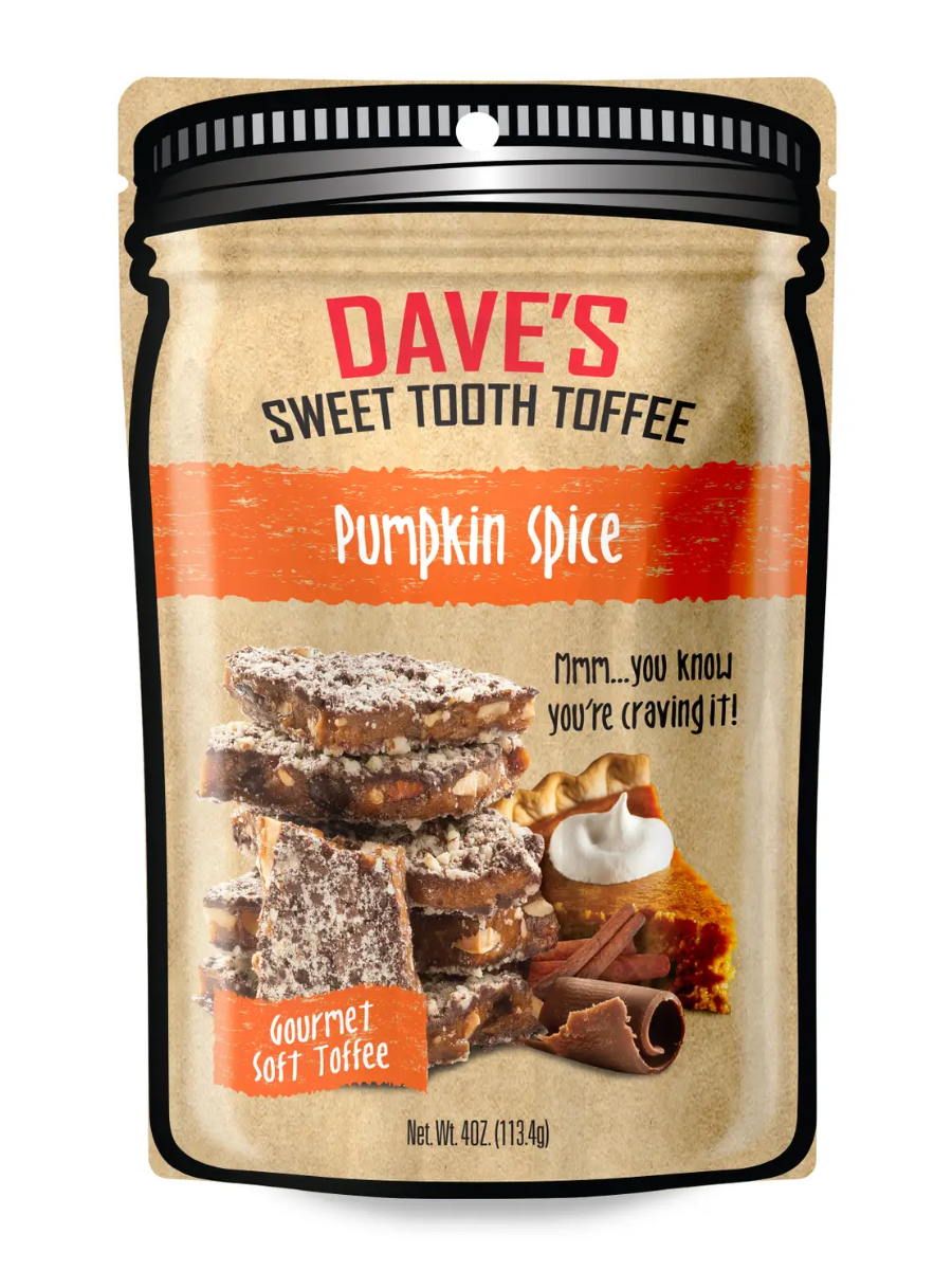 Dave's Sweet Tooth Toffee - Pumpkin Spice