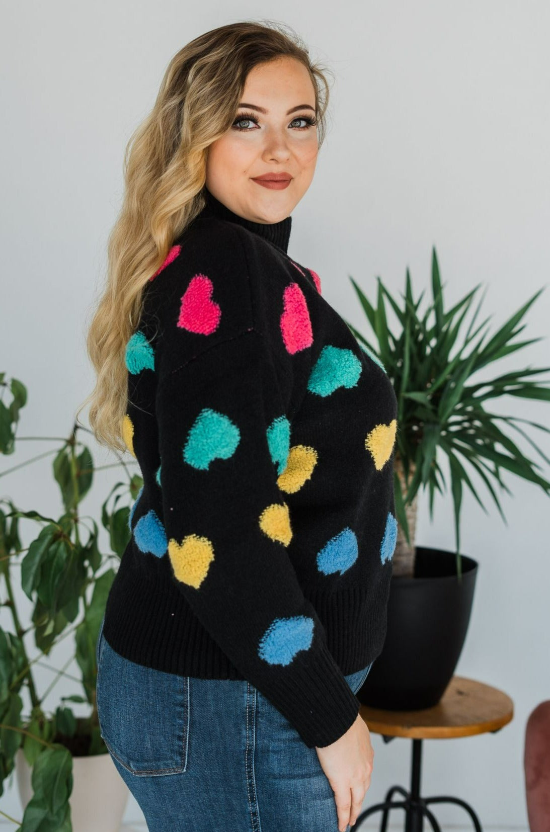 Heart Eyes For You Sweater  - Final Sale