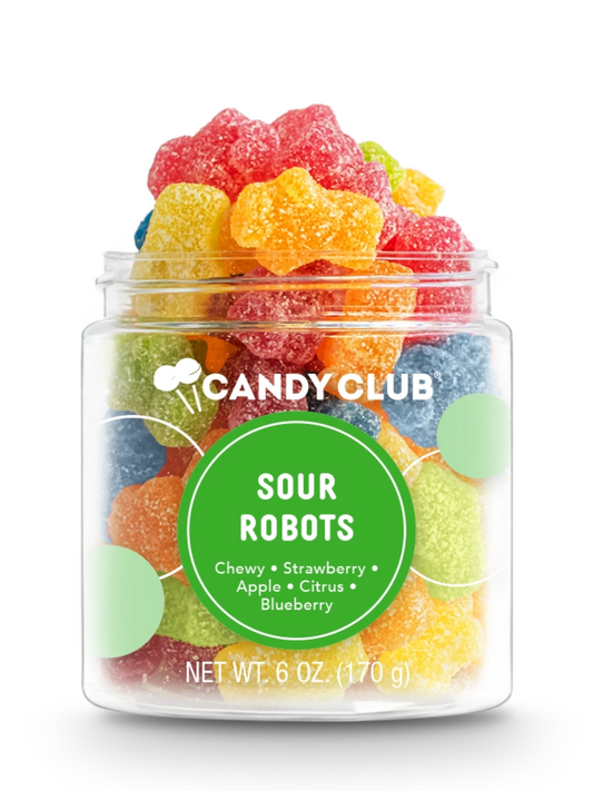 Candy Club Jar - Sour Robots