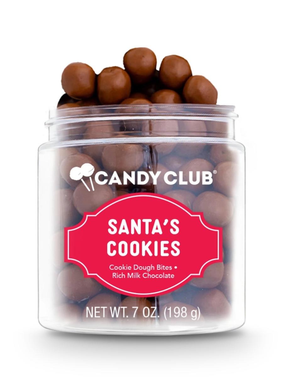 Candy Club Jar - Santa's Cookies