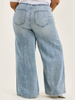 Sea Breeze - Judy Blue Featherweight Palazzo Jean