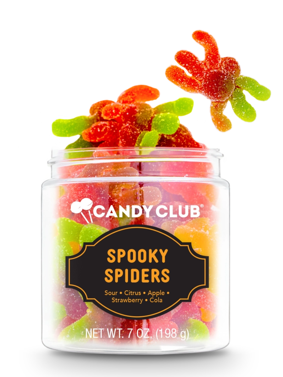 Candy Club Jar - Spooky Spiders