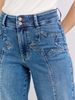 A Star Is Born - Judy Blue Front Seam Detail Wide Leg Jeans