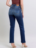 Warms My Heart - Judy Blue Vintage Thermal Straight Leg Jeans