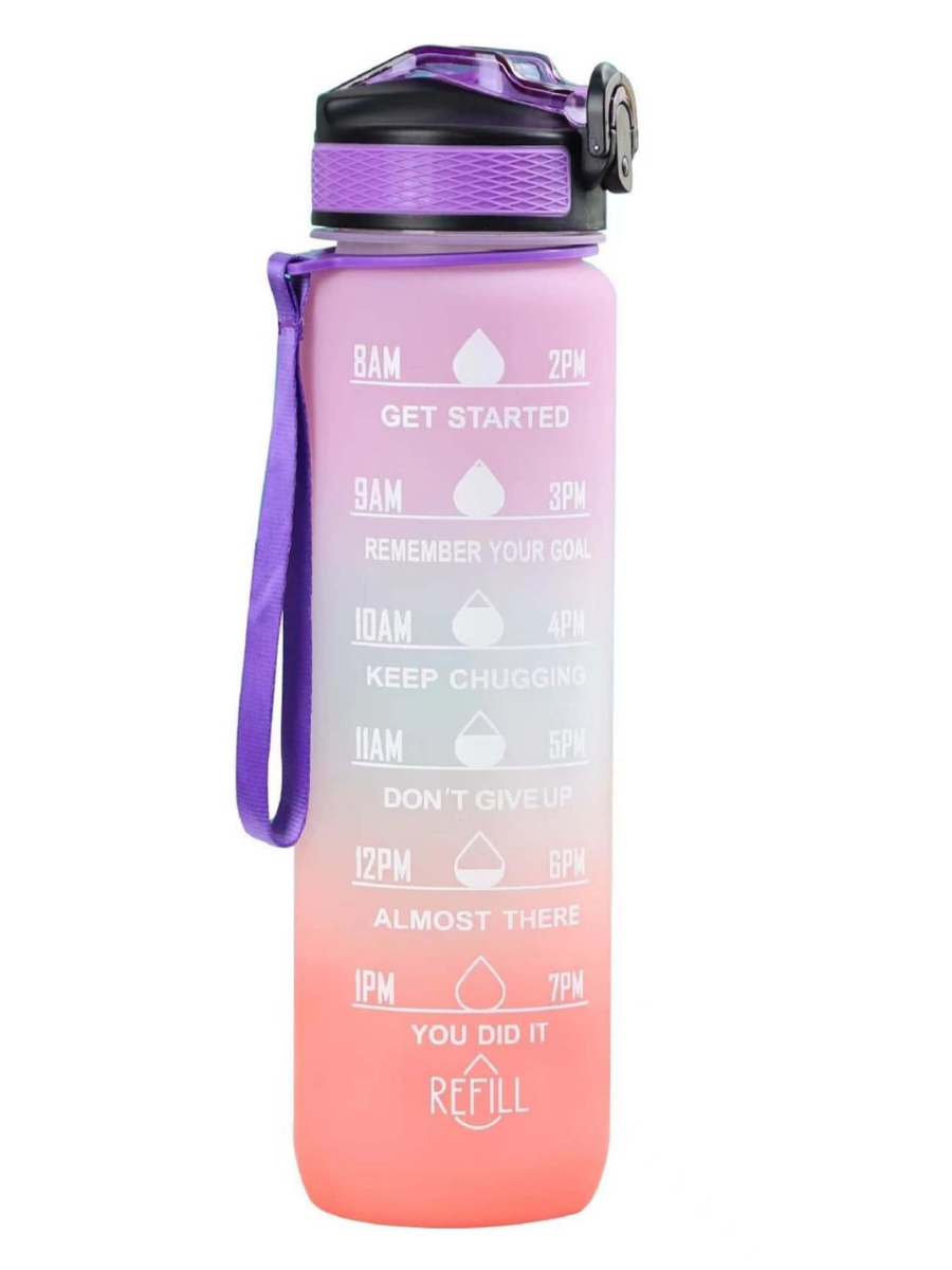 32oz Motivational Water Bottle