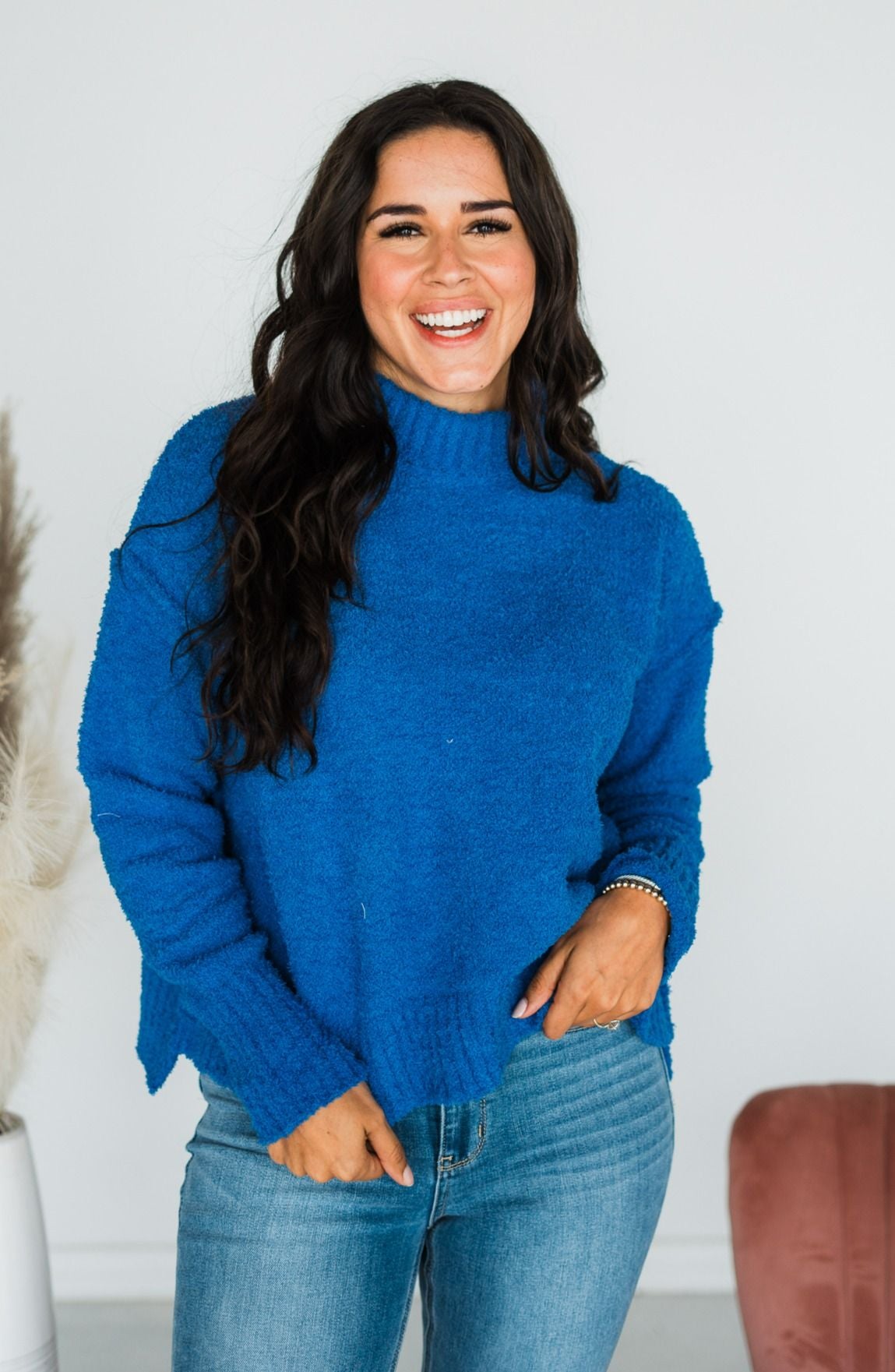 Bluer Than Ever Sweater
