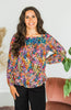 Wilder Days Embroidered Long Sleeve Top