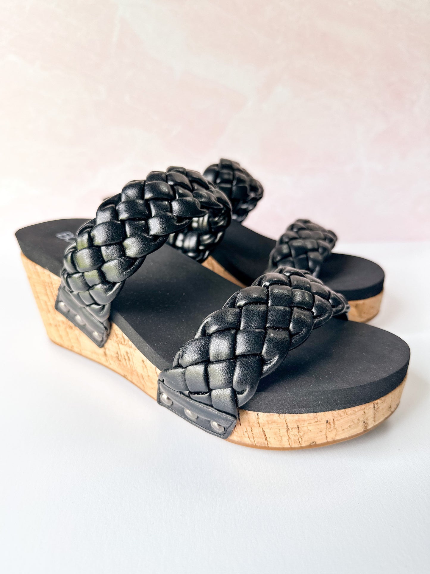 Corky's Delightful Braided Top Wedge