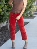 Fall Fling - Judy Blue Corduroy Rust Front Seam Ankle Straight Jeans *Final Sale*